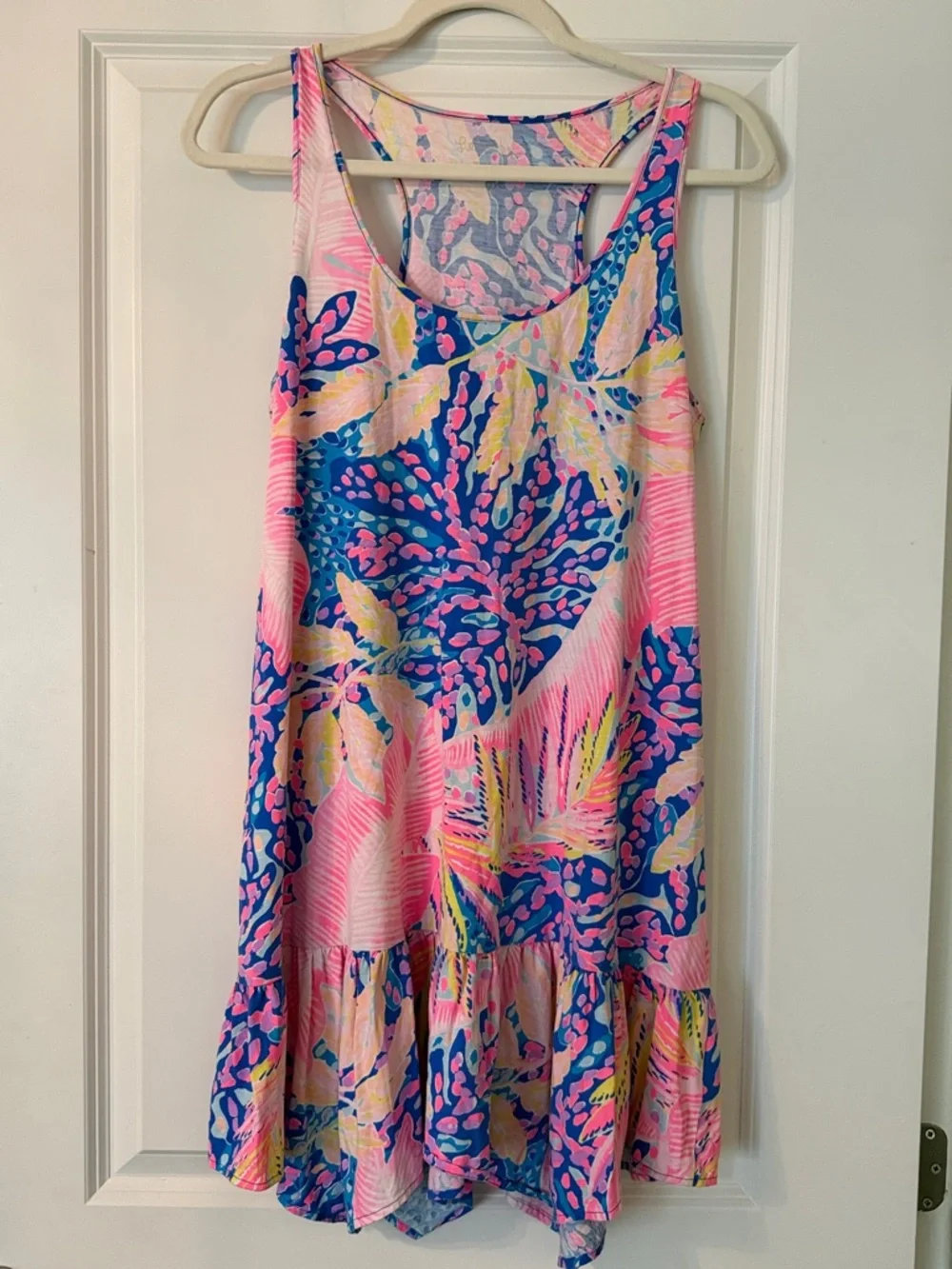 Lilly Pulitzer Tropical shift dress Dress 100% cotton - Picture 1 of 3